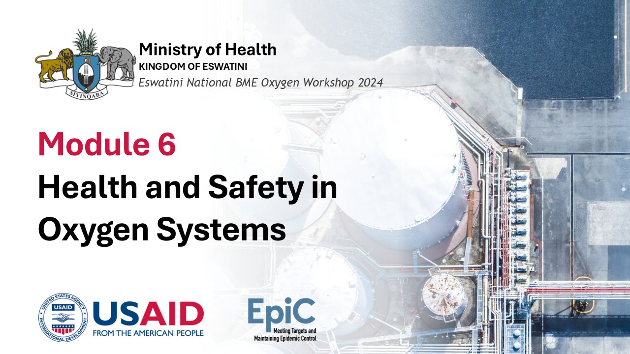 Health and Safety in Oxygen Systems
